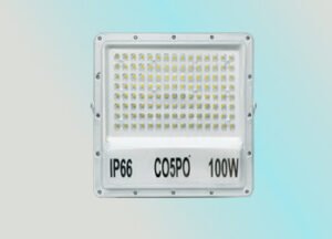 CP-FLOOD -100 WATTS -WHITE -LENS TYPE